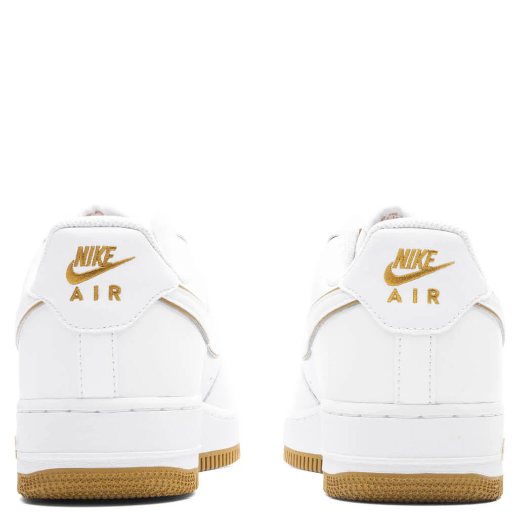 Air Force 1 07 White White Bronzine