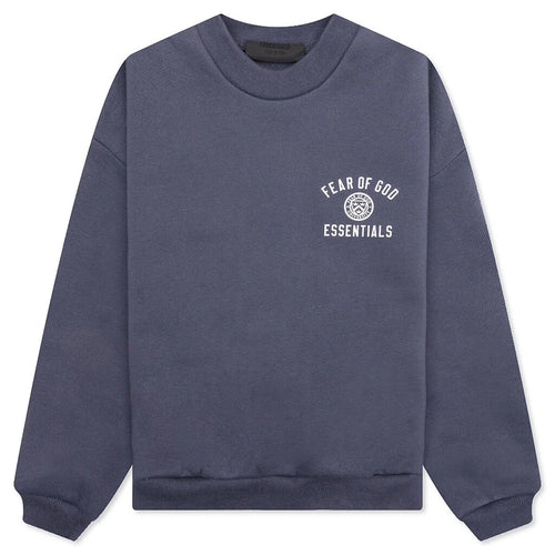 Kids Fleece Crewneck Marine