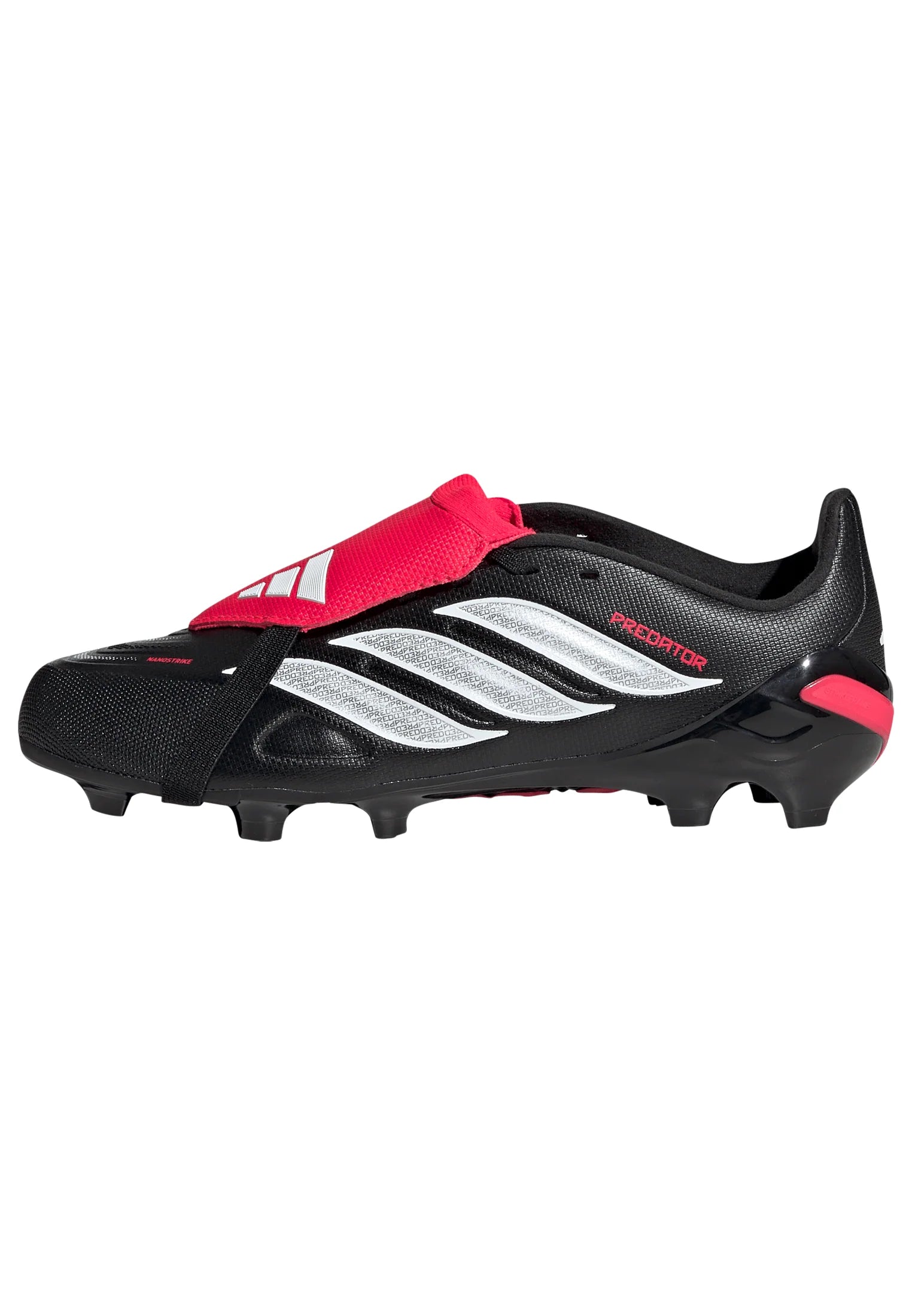 adidas Predator League Fold Over Tongue FG Firm Ground Youth Soccer Cleats Black White