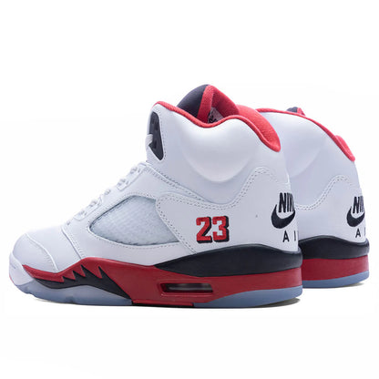Air Jordan 5 Retro OG Fire Red Black Tongue White Fire Red Black