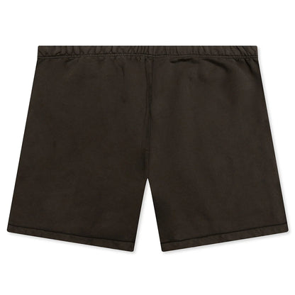 Heavy Fleece Soccer Short Brown