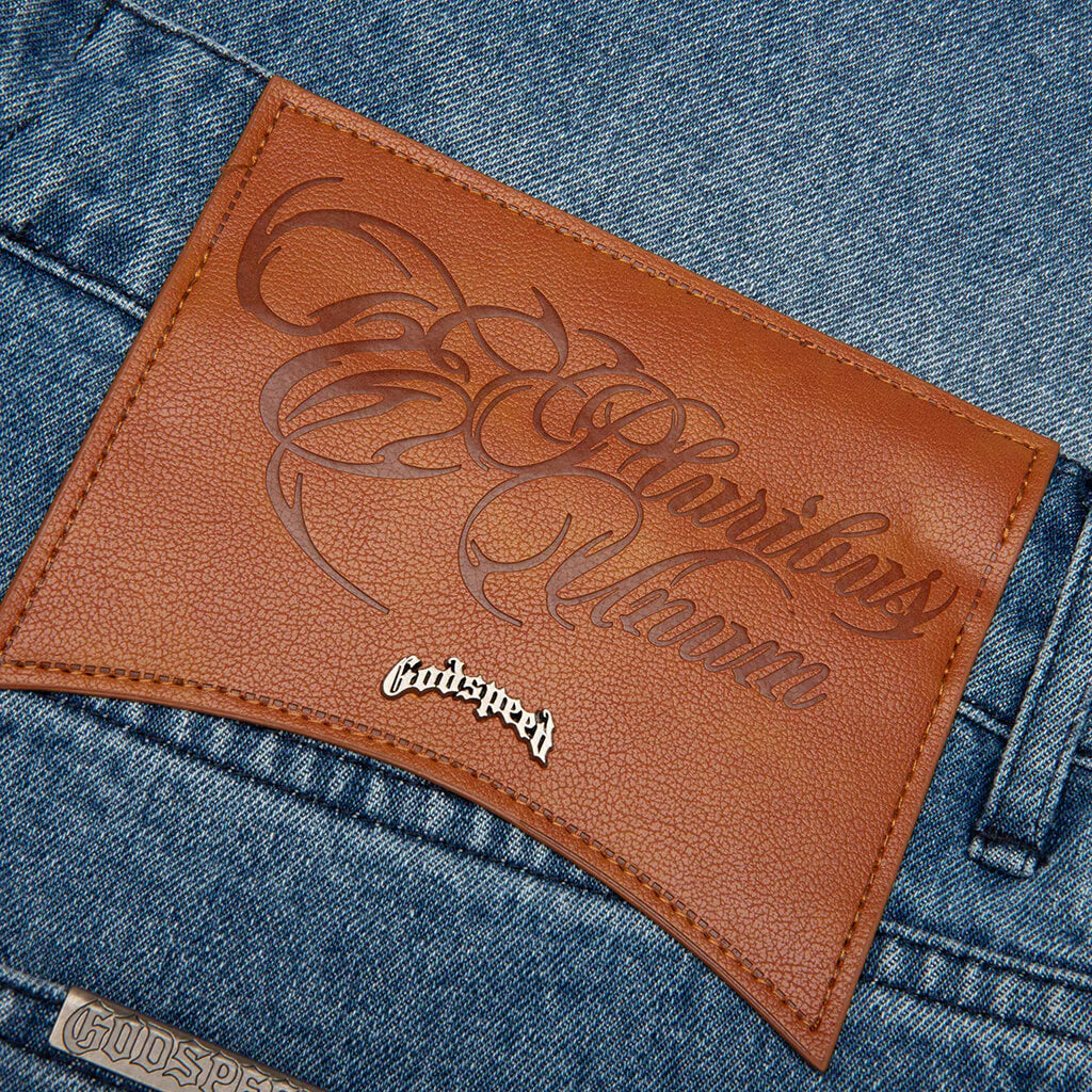 Femur Denim Shorts Blue