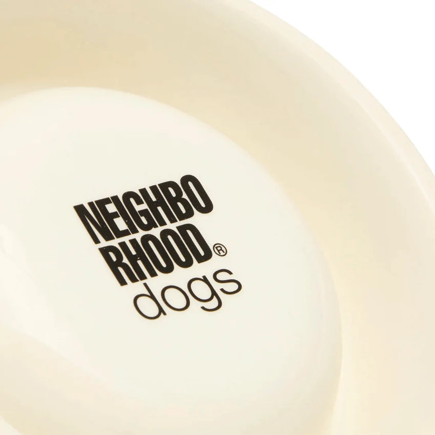 CI Dog Bowl White