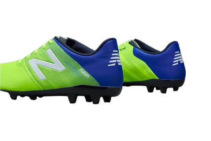 New Balance Furon Dispatch FG Firm Ground Soccer Cleats Toxic Pacific Abyss