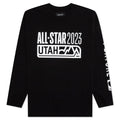 NBA All Star 23 L S Tee Black