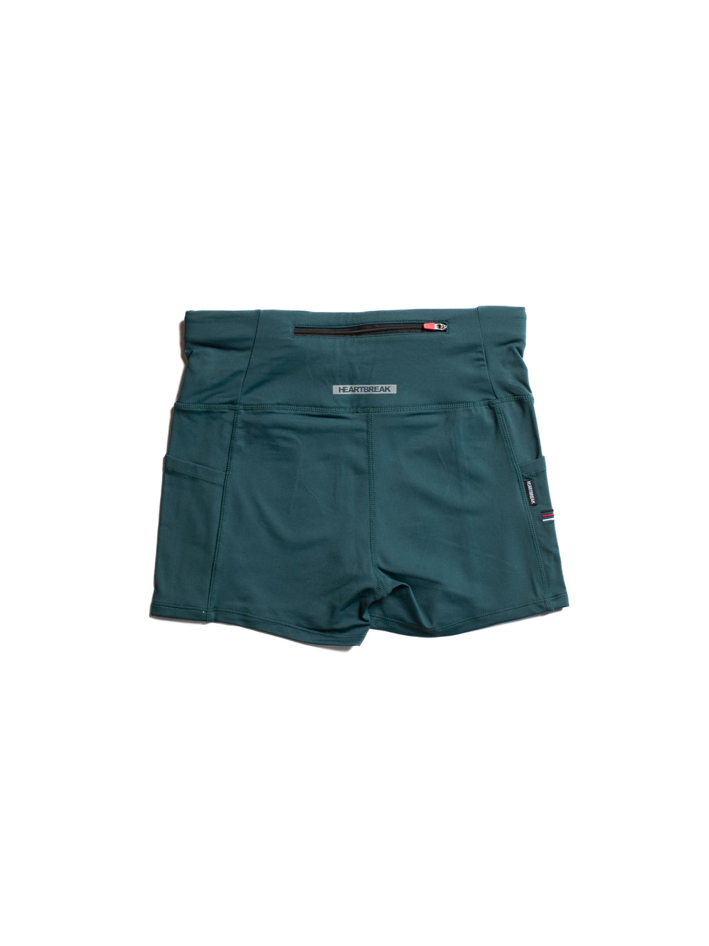 Heartbreak Womens Triple Pocket 2 Running Shorts