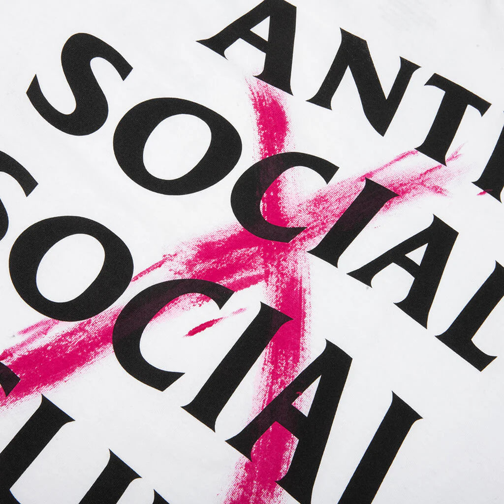 Cancelled Hand Painted Tee White