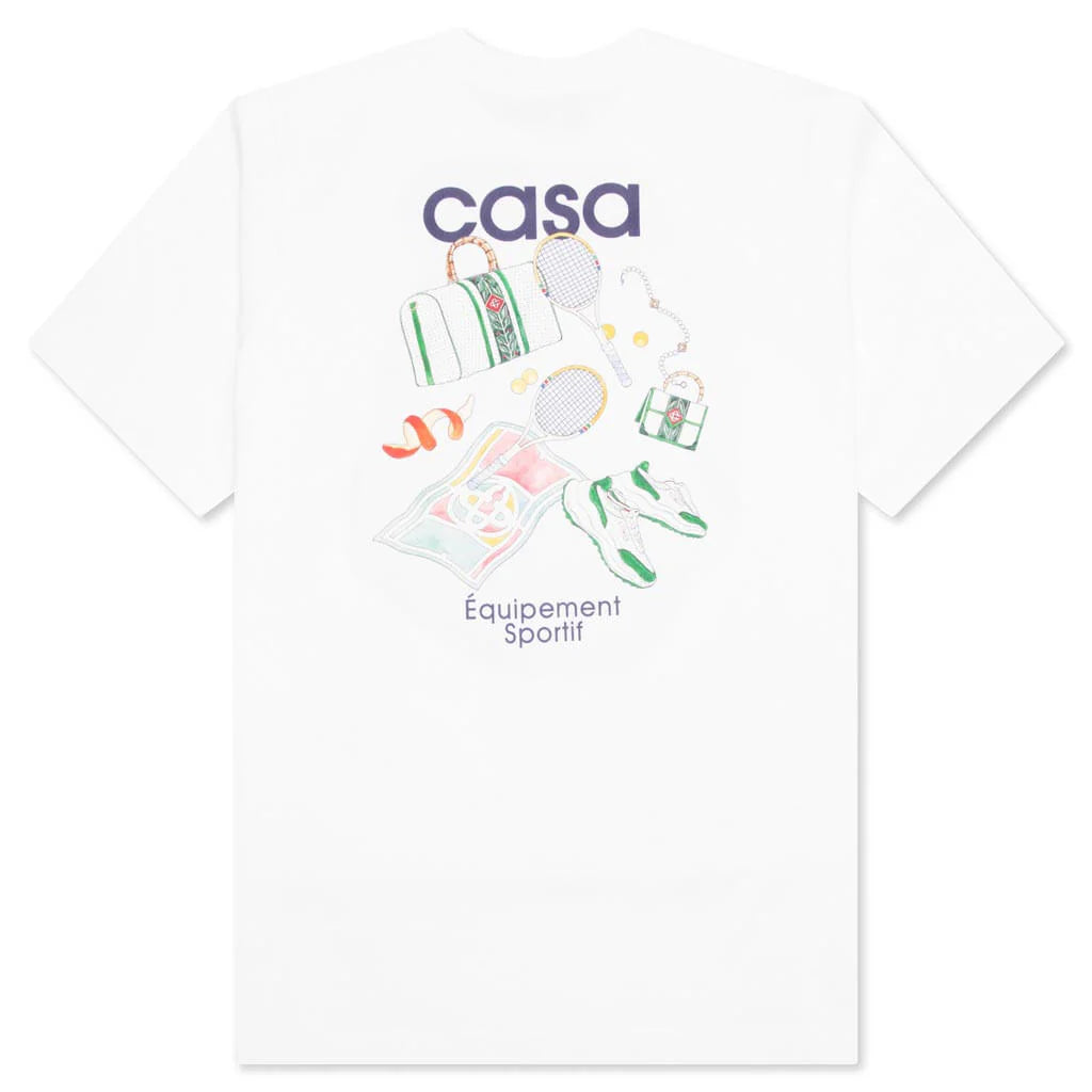 Equipement Sportif Tee White