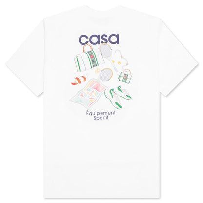 Equipement Sportif Tee White