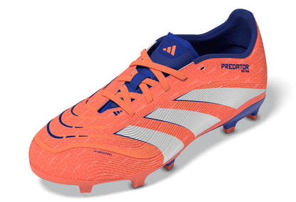 adidas Predator League FG MG Youth Soccer Cleats Orange White