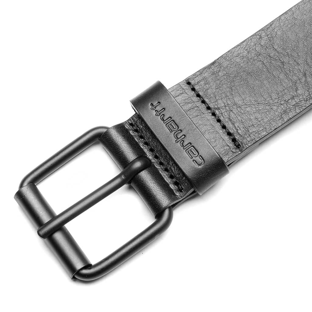 Script Belt Black Black