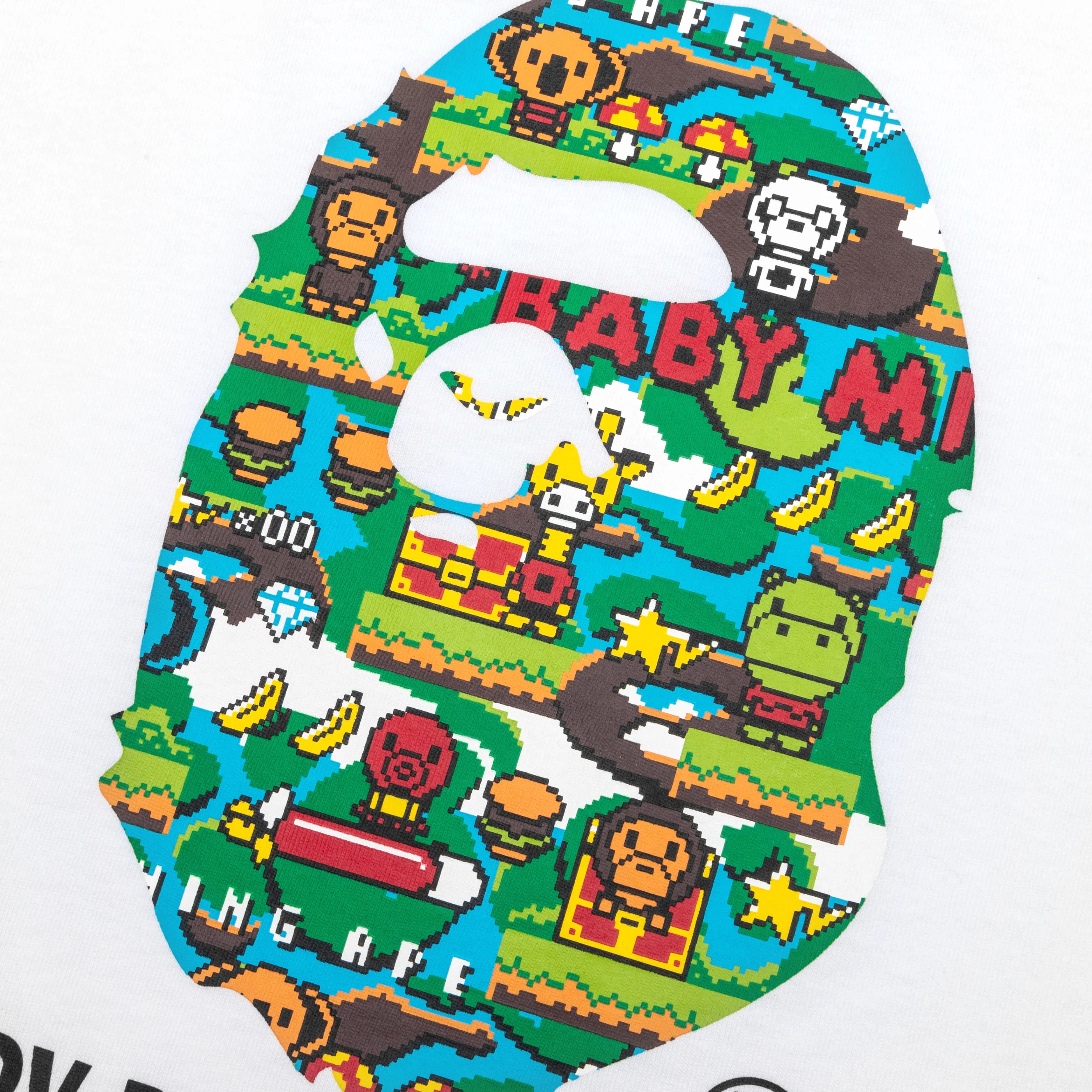 Kids Baby Milo Game By Bathing Ape Tee White