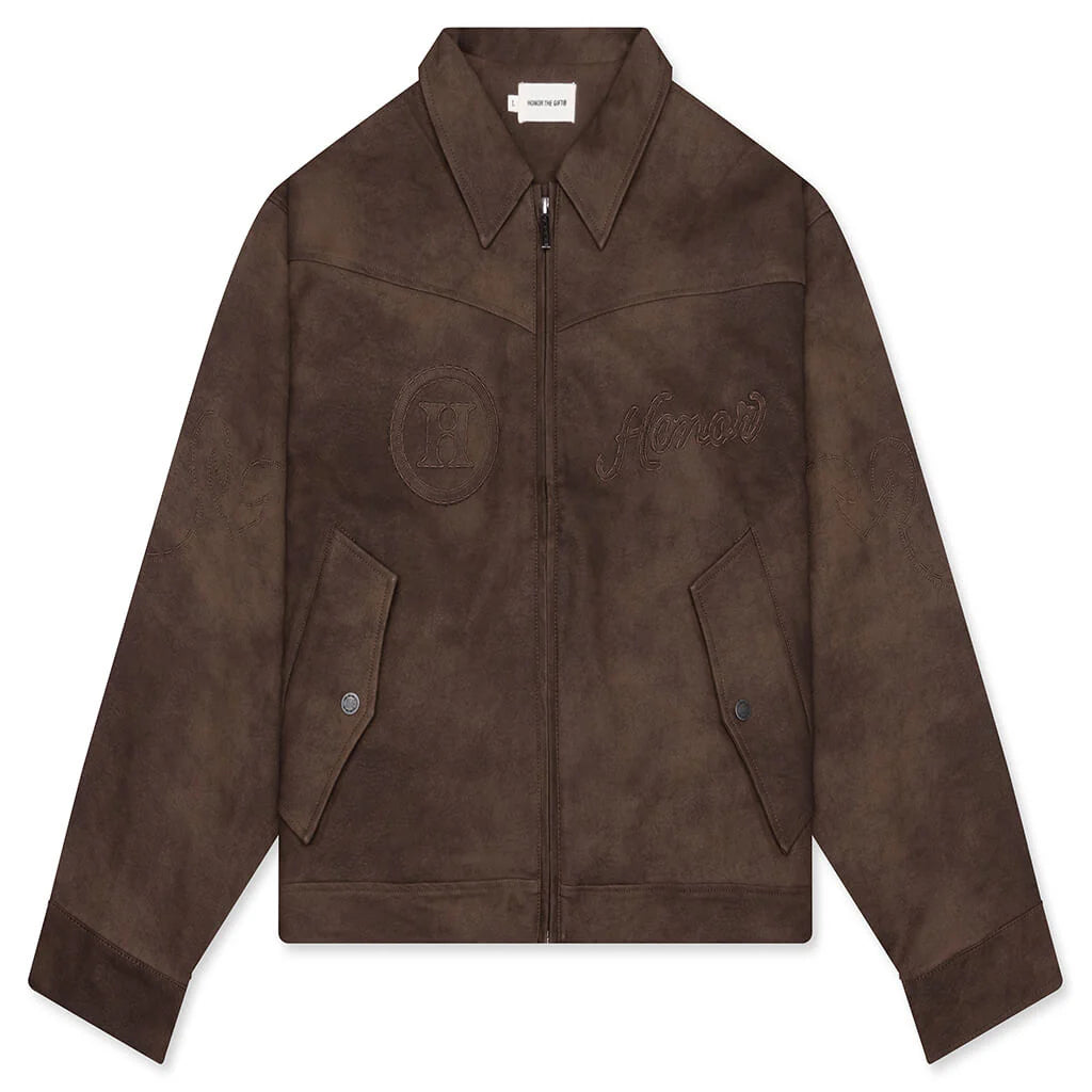 Aged Jacket Brown