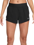 Nike Womens Swift Breathe Dri FIT Mid Rise 25 Brief Lined Running Shorts