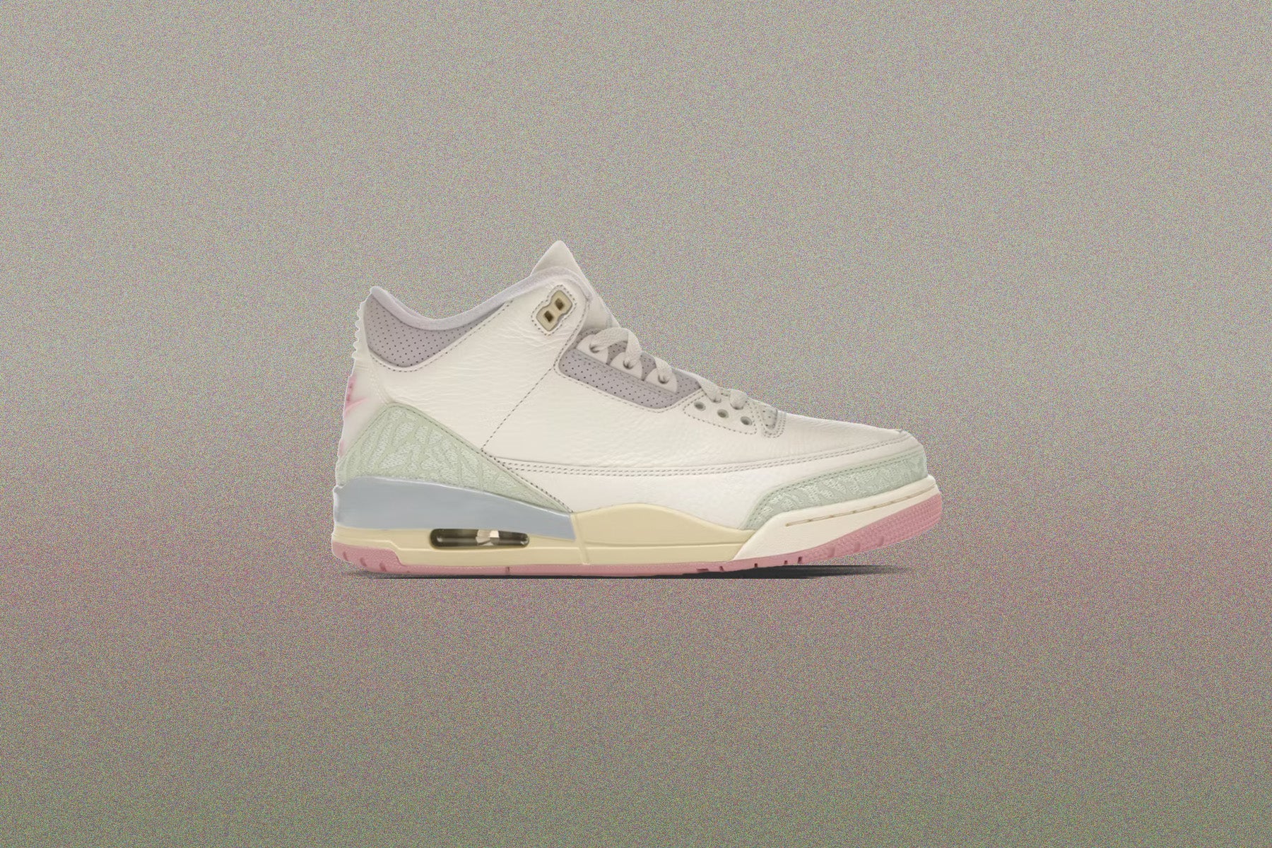 Air Jordan 3 Retro OG Spring is in the Air Sail Jade Aura Aura
