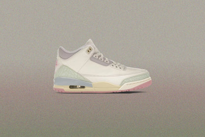 Air Jordan 3 Retro OG Spring is in the Air Sail Jade Aura Aura