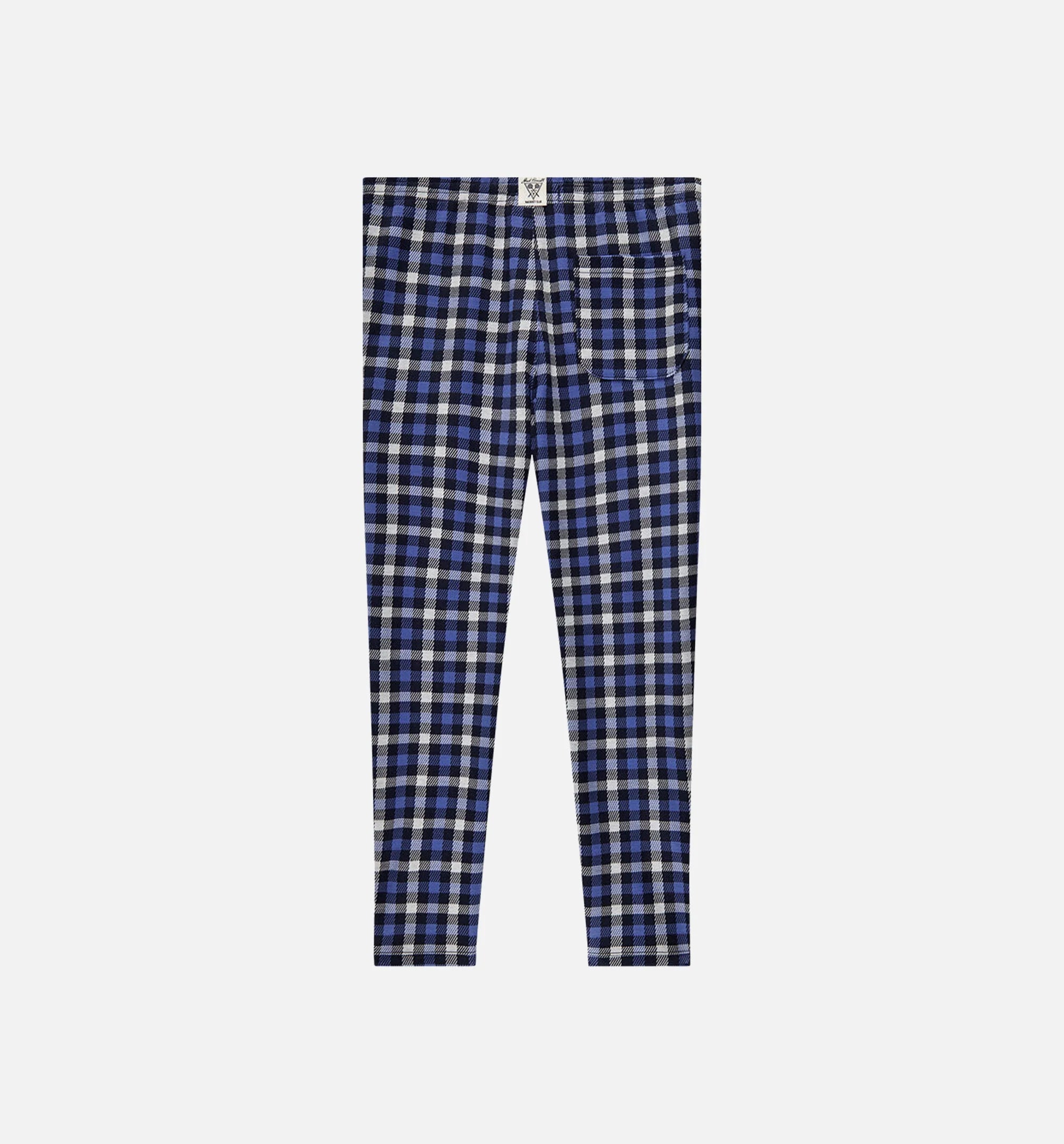 Converse X Todd Snyder Plaid Jogger Mens Pant Navy Black