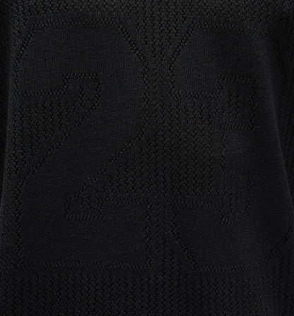 Knit Football Mens Jersey Off Noir Dark Smoke Grey