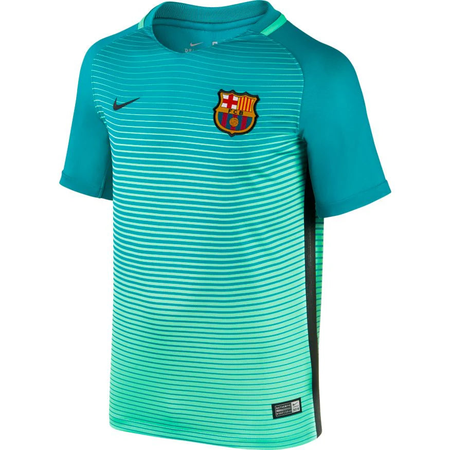 Nike Barcelona Third Jersey Youth 16 Gre