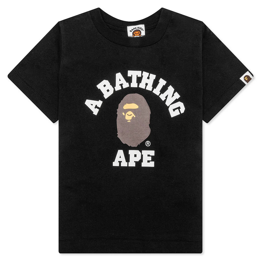 Kids College Tee Black