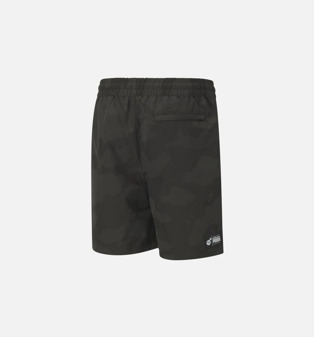 Puma X the Hundreds Reflective Mens Shorts Black