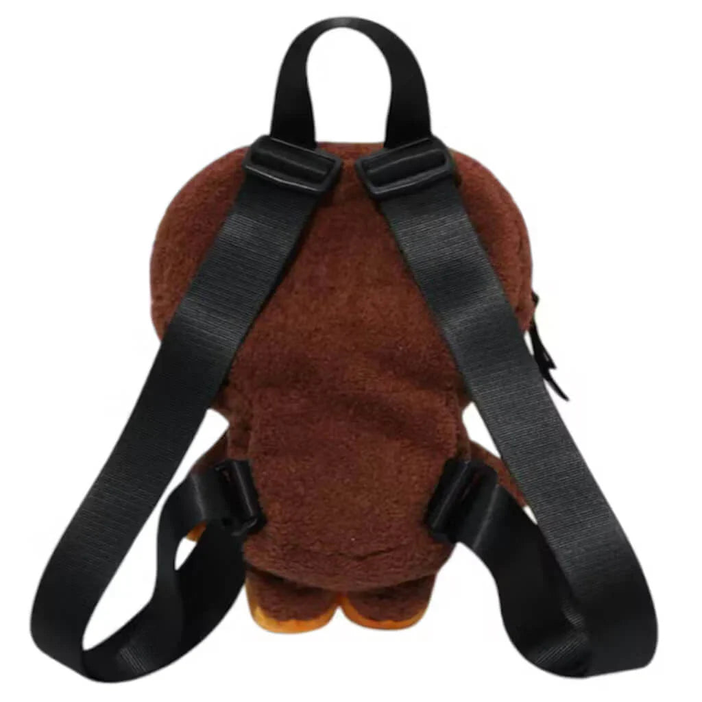 Kids Baby Milo Big Plush Doll Daypack Brown