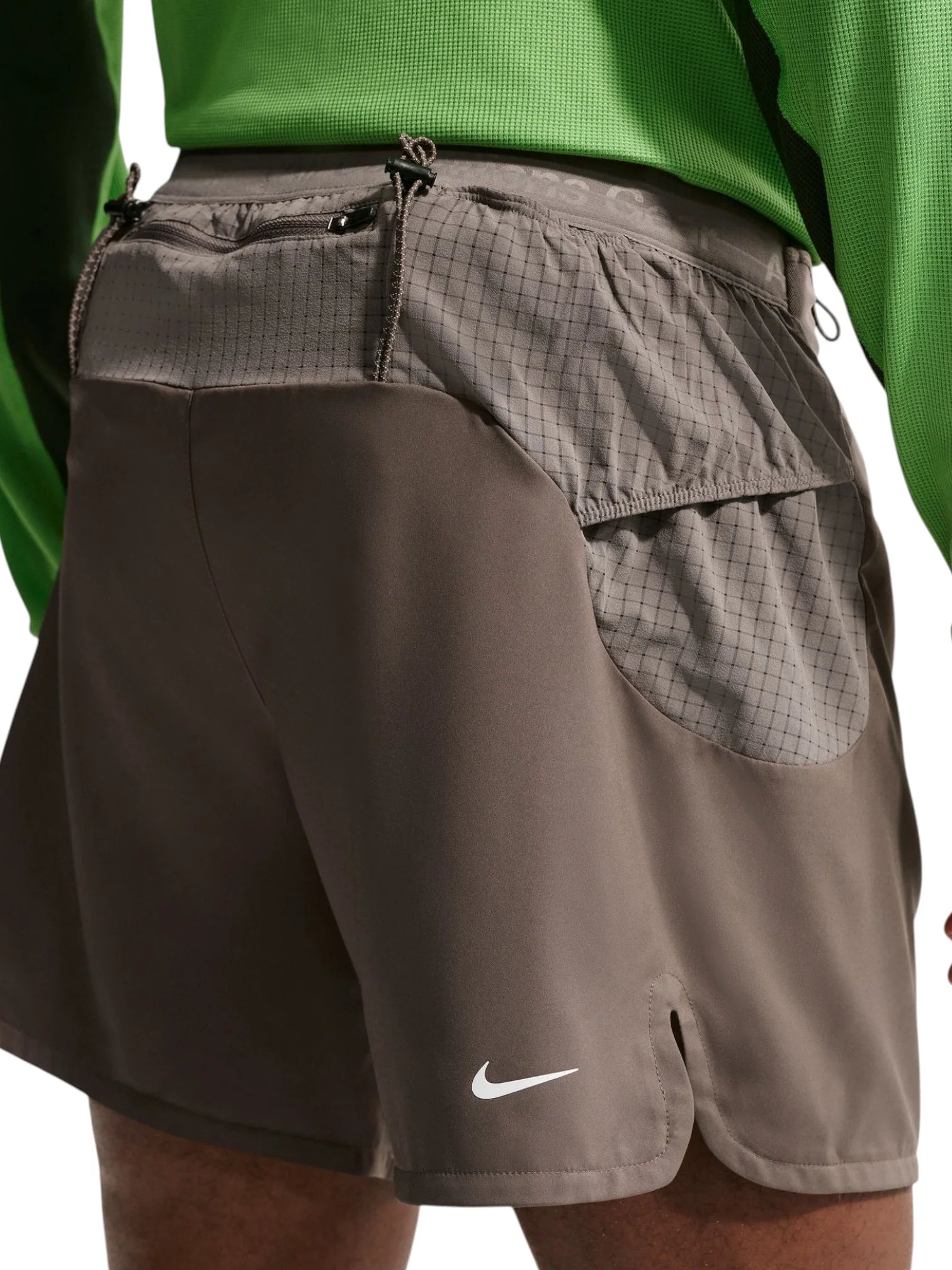 Nike Mens ACG Second Sunrise Dri FIT 5 Brief Lined Running Shorts