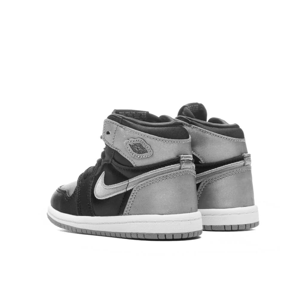 Air Jordan 1 Retro High OG Satin Shadow TD Black Medium Grey White