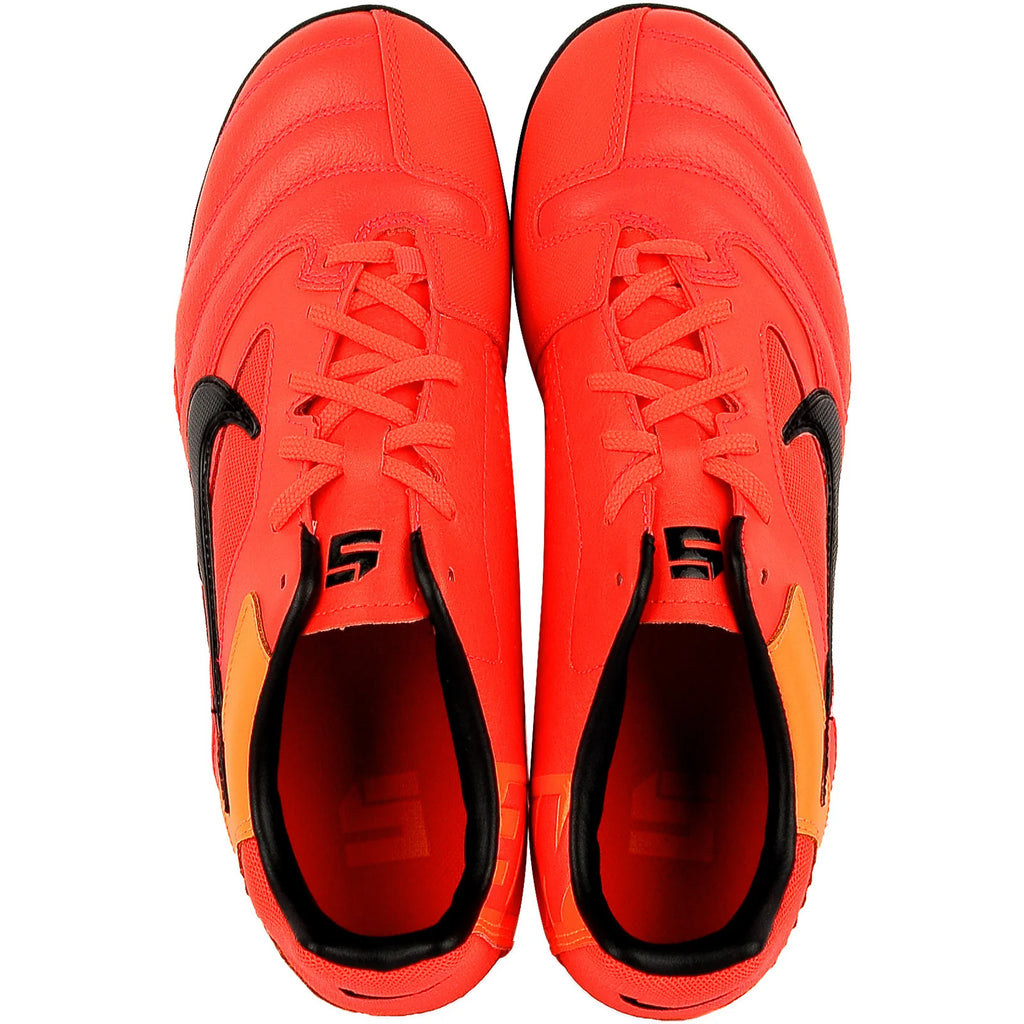 Nike 5 Elastico Pro Indoor Soccer Shoes Bright Crimson Orange