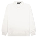 Essentials Knit Polo Cloud Dancer