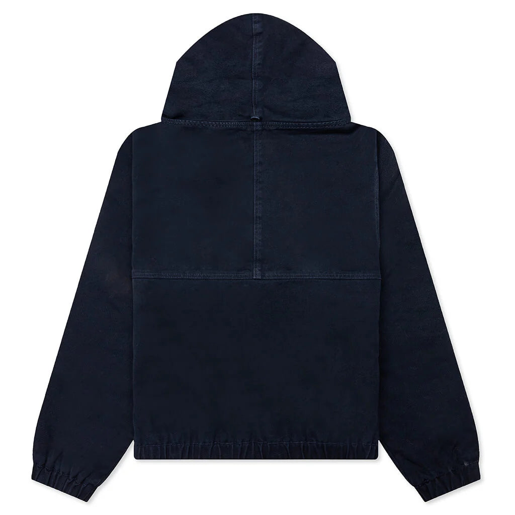 Work Jacket Insulated Canvas Navy