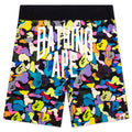 Multi Camo NYC Logo Sweat Shorts Black