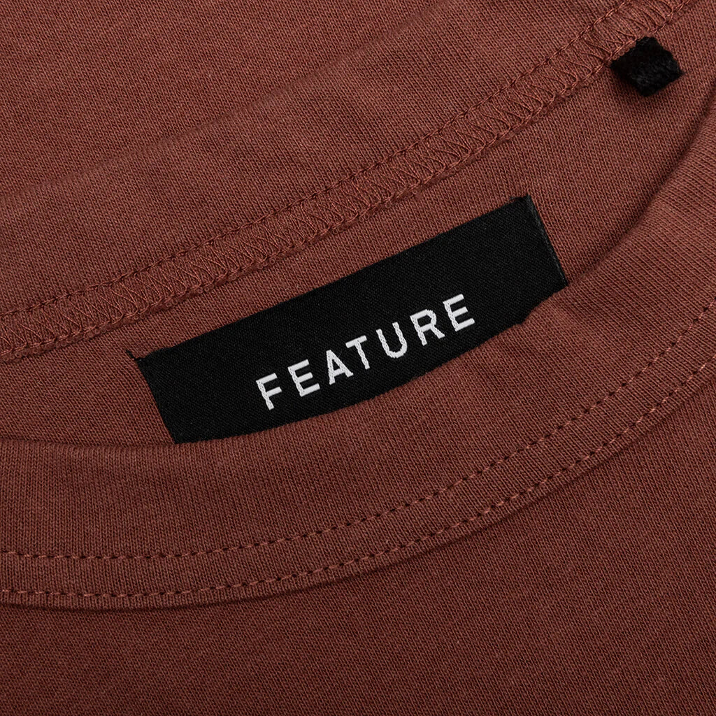 Jersey Braque Pocket Tee Clay