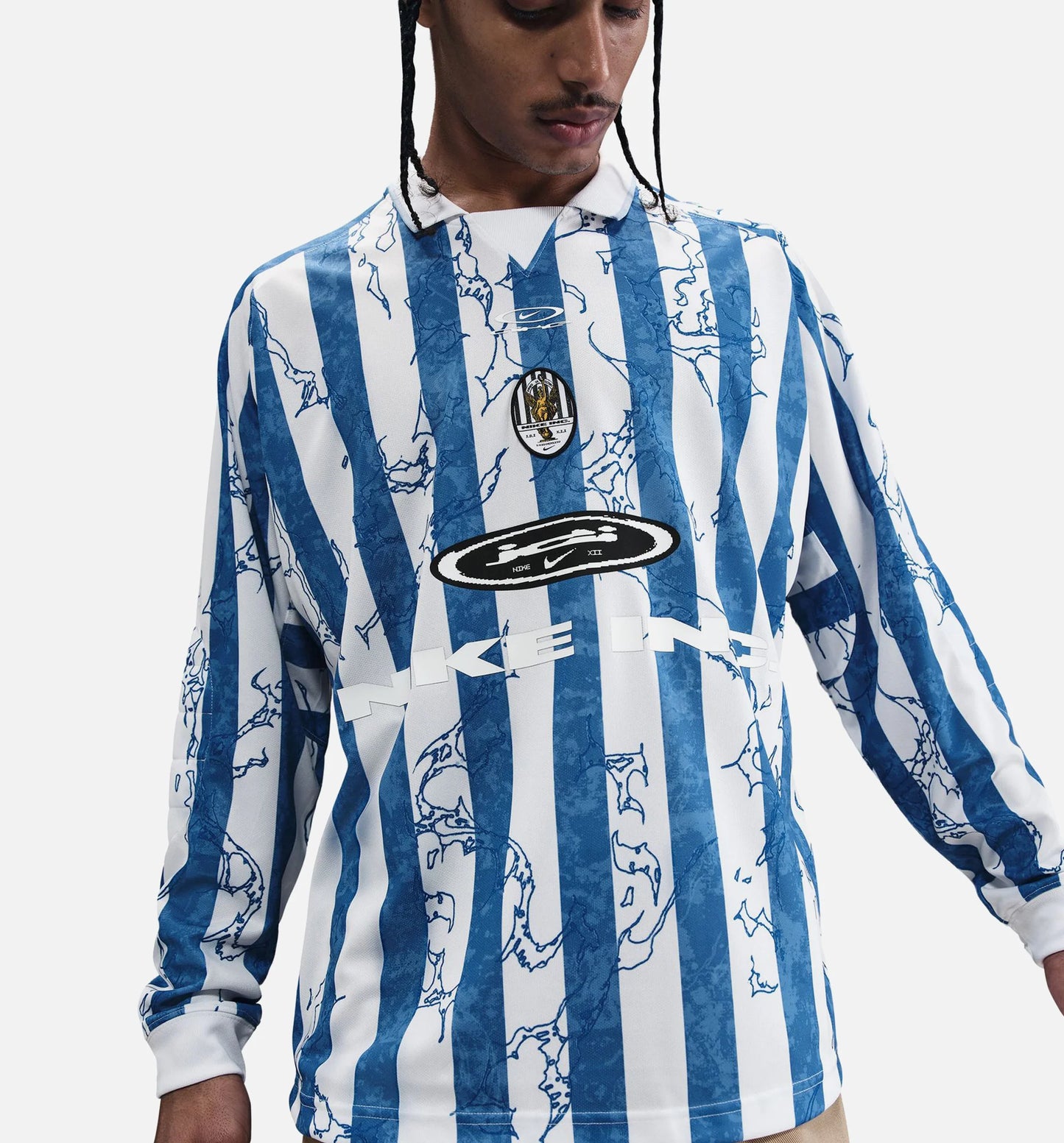 NSW Air Mens Long Sleeve Jersey Blue White