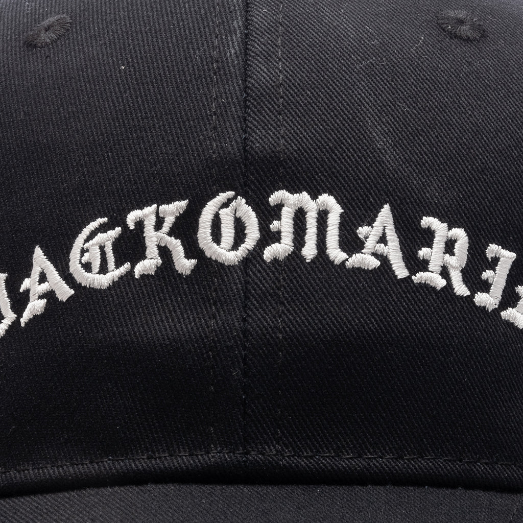 6 Panel Cap Type 1 Black