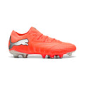 PUMA Future 9 Fusion FG AG Firm Multi Ground Mens Soccer Cleats Red White Black