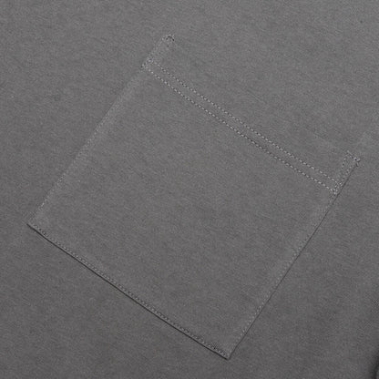 Jersey Braque Pocket Tee Charcoal