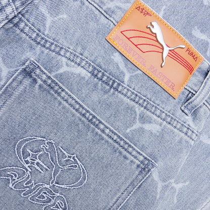 Puma x AAP Rocky Laser Monogram Denim Faded Denim