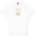 Chains S S Oversized Tee White