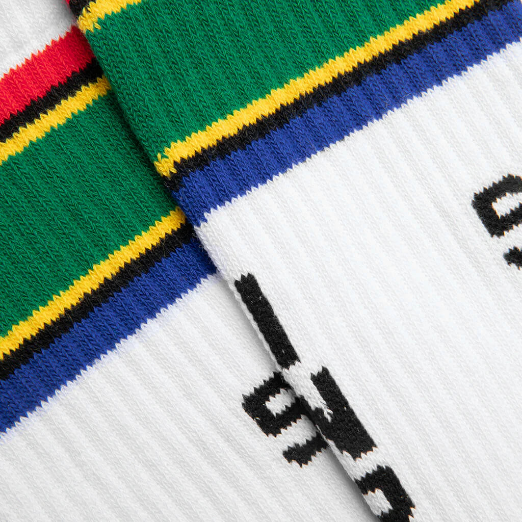 South Africa Socks White