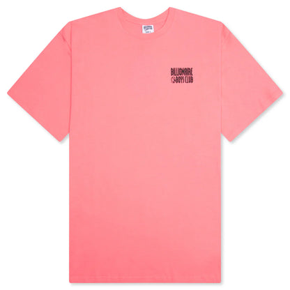 BB Heart S S Tee Strawberry Pink