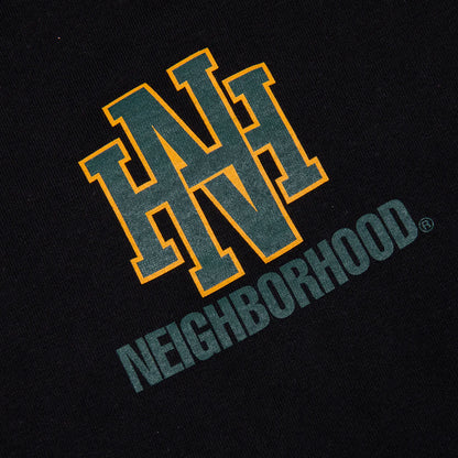 NH L S Tee 8 Black Green