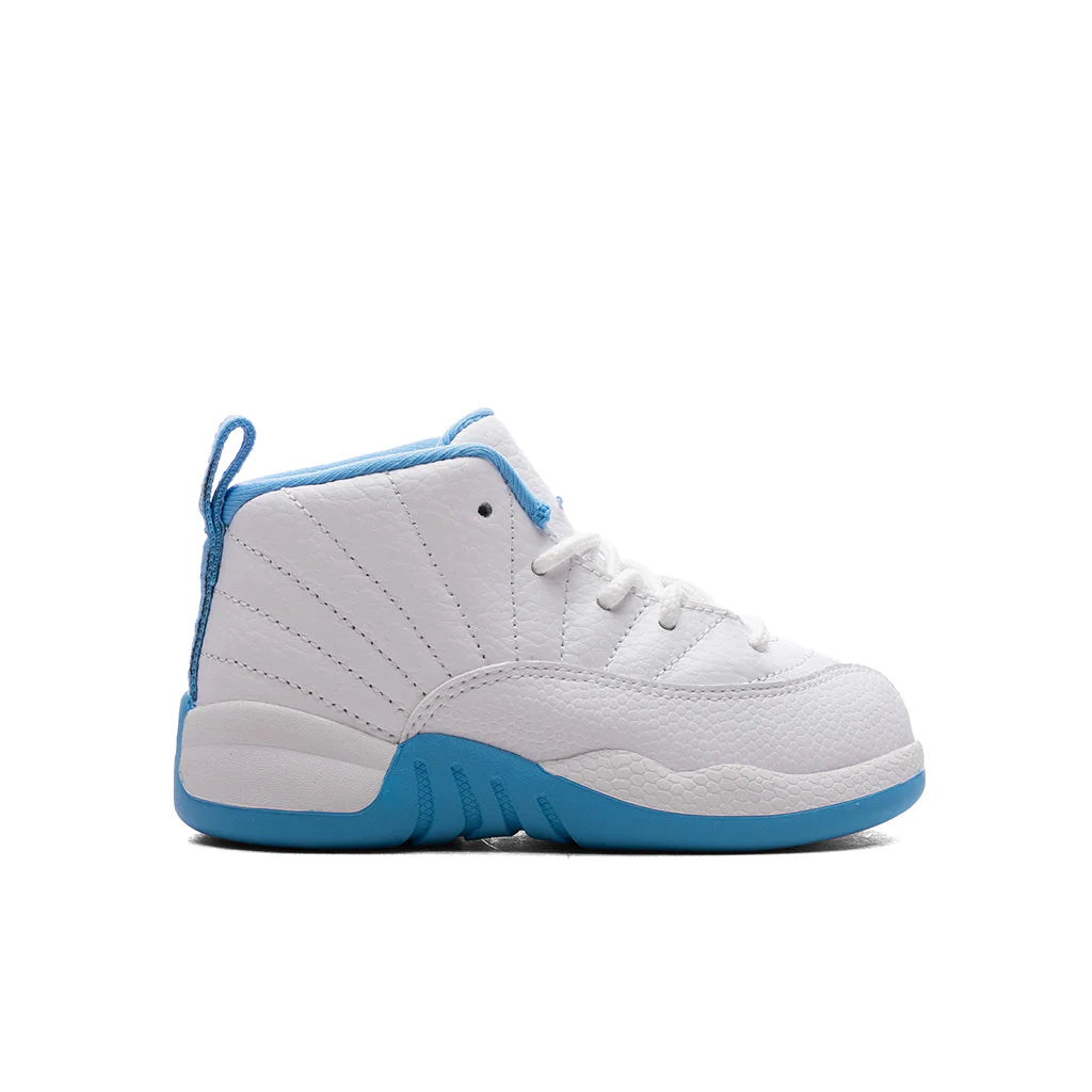 Air Jordan 12 Retro Melo TD White University Blue Metallic Silver