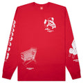 Loosie L S Knit True Red