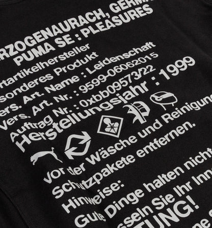 Pleasures Mens Hoodie Black