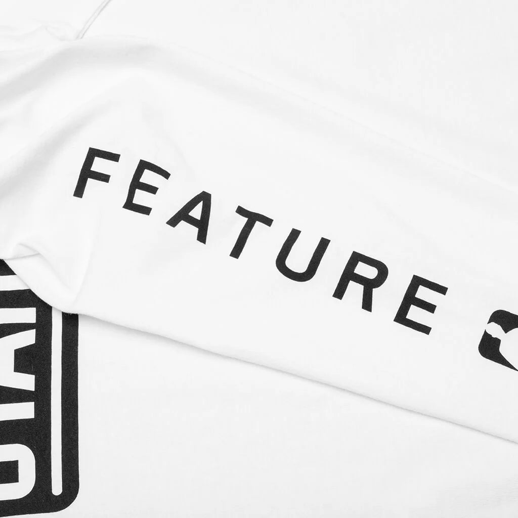 NBA All Star 23 L S Tee White
