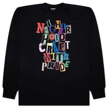 NH L S Tee 11 Black