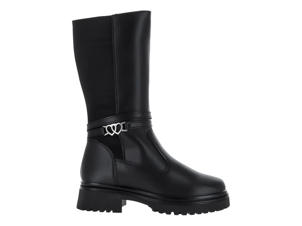 Botas YUYIN Napa Negro para Niña