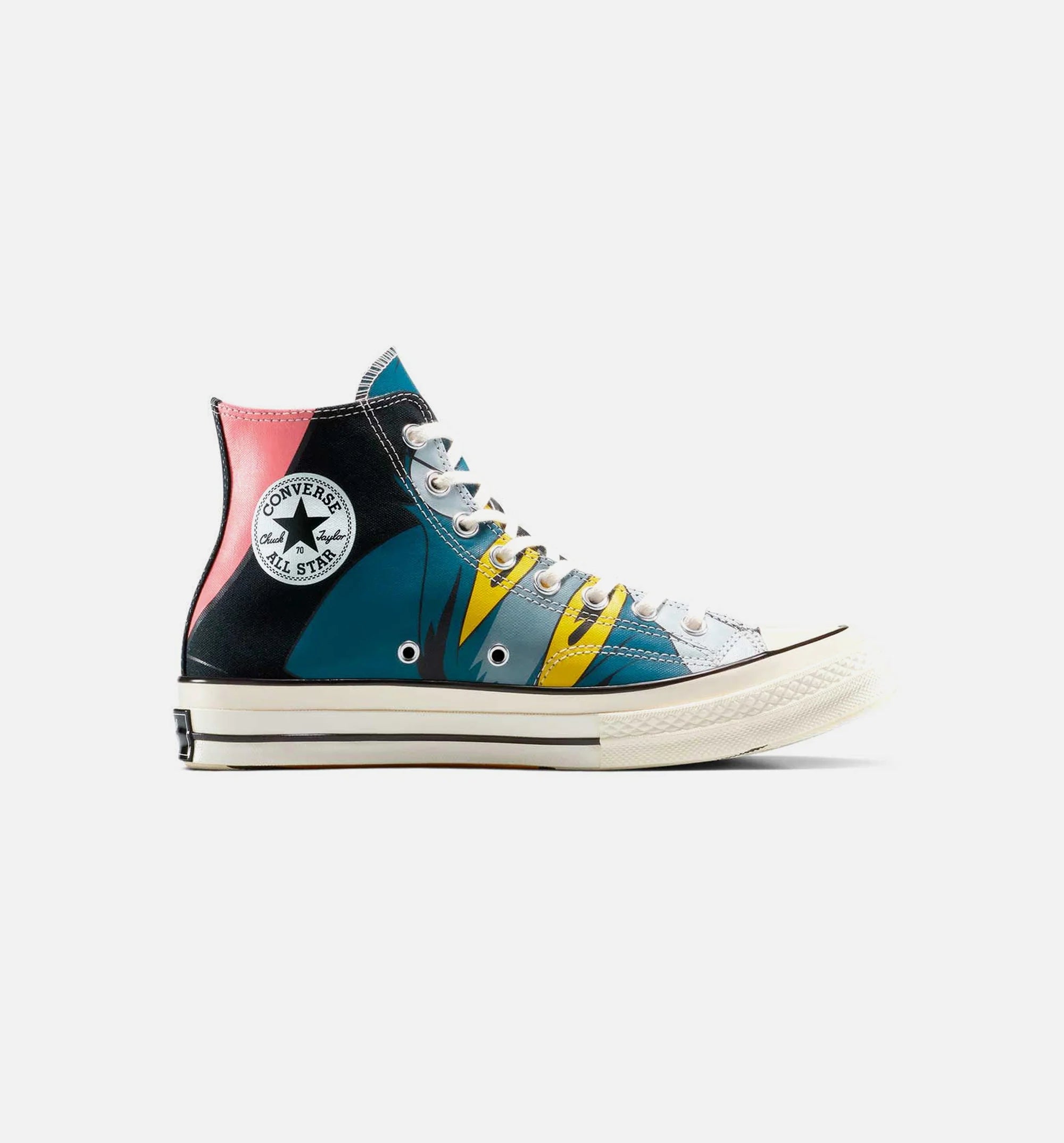 Tom And Jerry Chuck 70 High Mens Lifestyle Shoe Black Multi Color