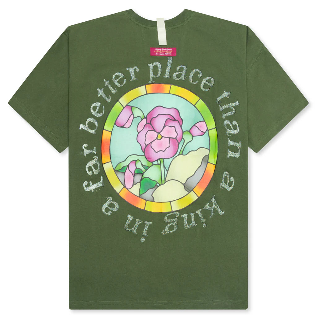 Voltaire S S T Shirt Bronze Green